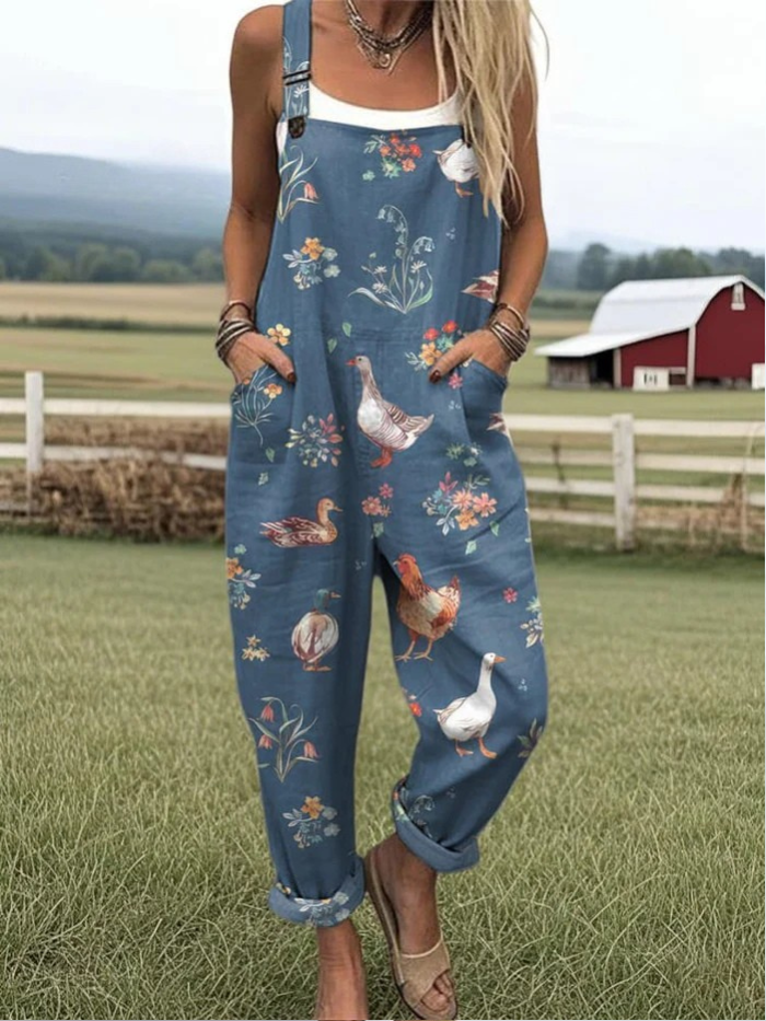 Chelsea - Leichte Vintage-Jumpsuit