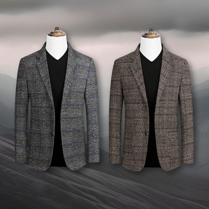 Damian - Eleganter Blazer aus Schottischem Stoff