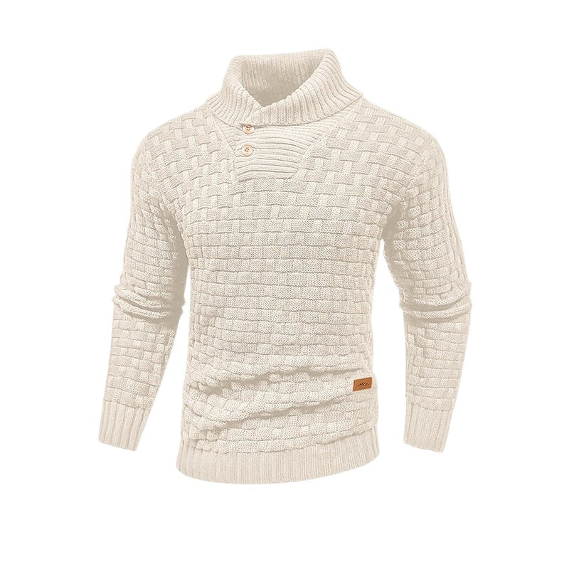 Zach – Lässiger Pullover aus Strukturstrick