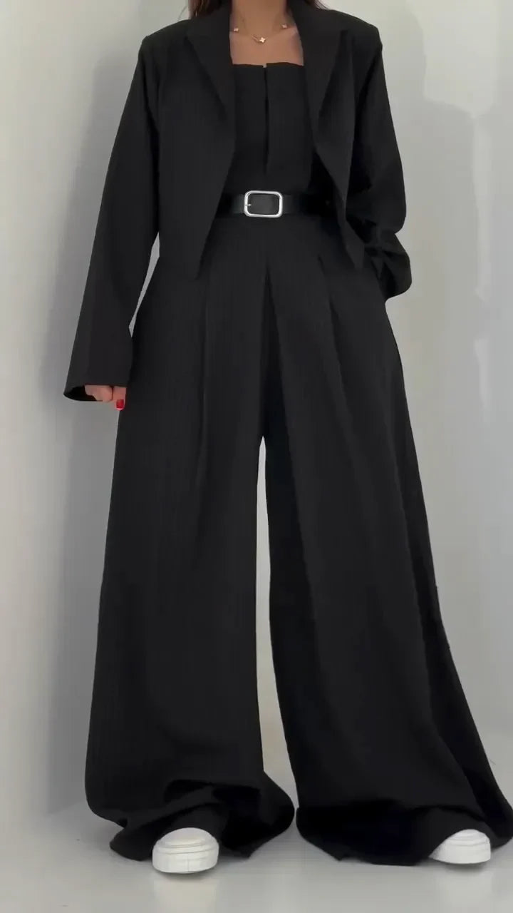 Anouk – Bustier-Overall mit Jacke