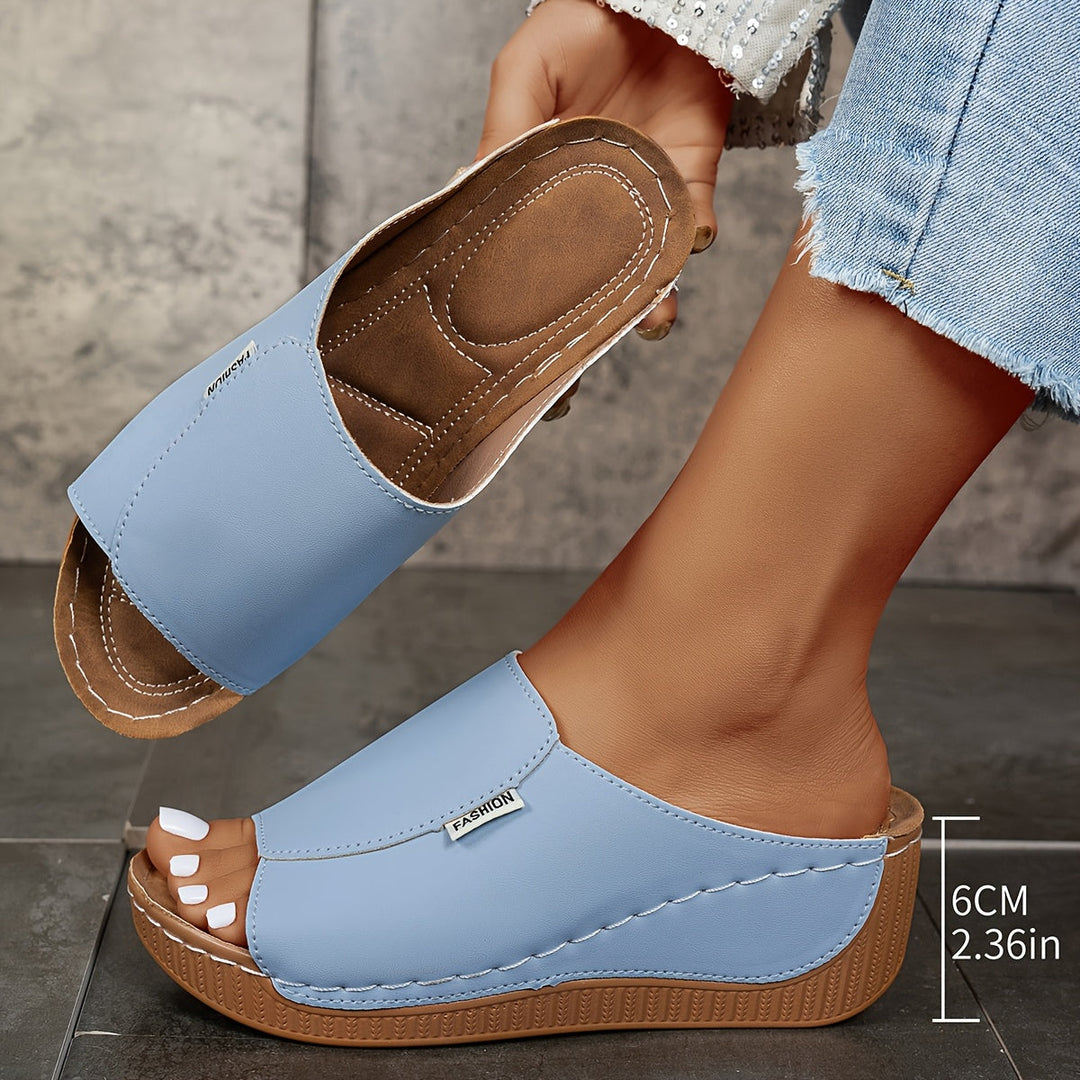 LIANA - Orthocomfort Sandale mit 6 cm Komfortsohle