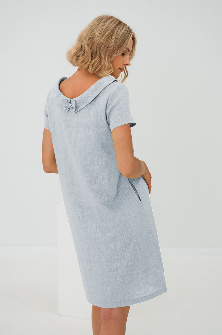 ANIKA - Schlichtes Leinenkleid