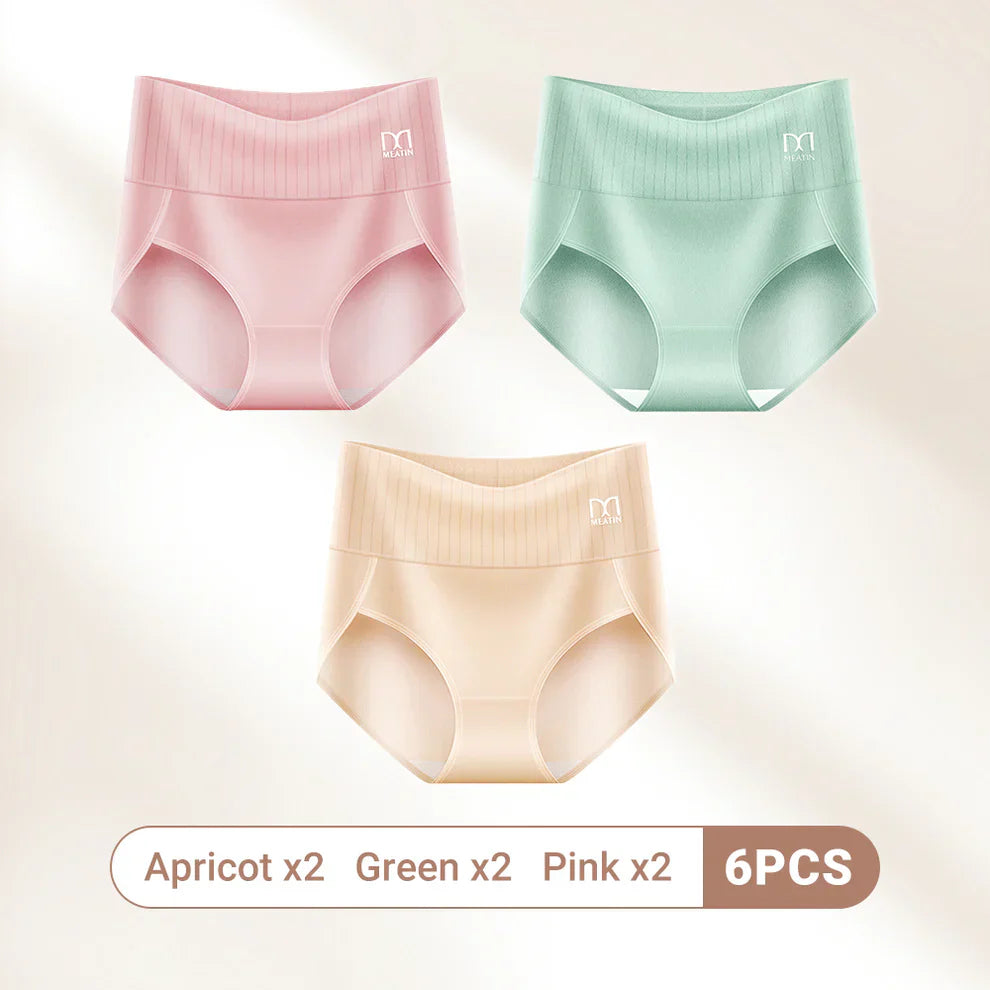 Cynthia - Hohe Taille Shaping Slips für den Bauch (6er-Pack)