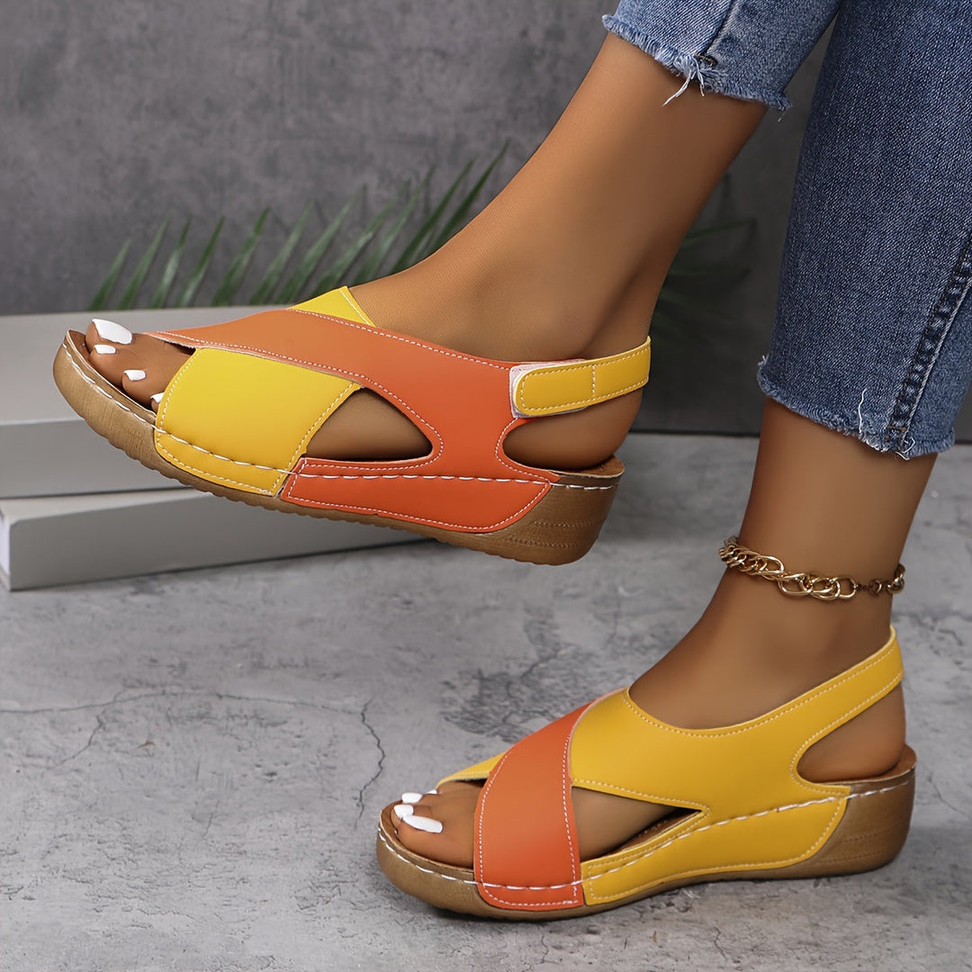 Elina - Orthopädische Sandalen aus veganem Leder