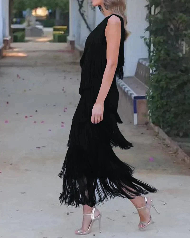 NORA - Fransenkleid
