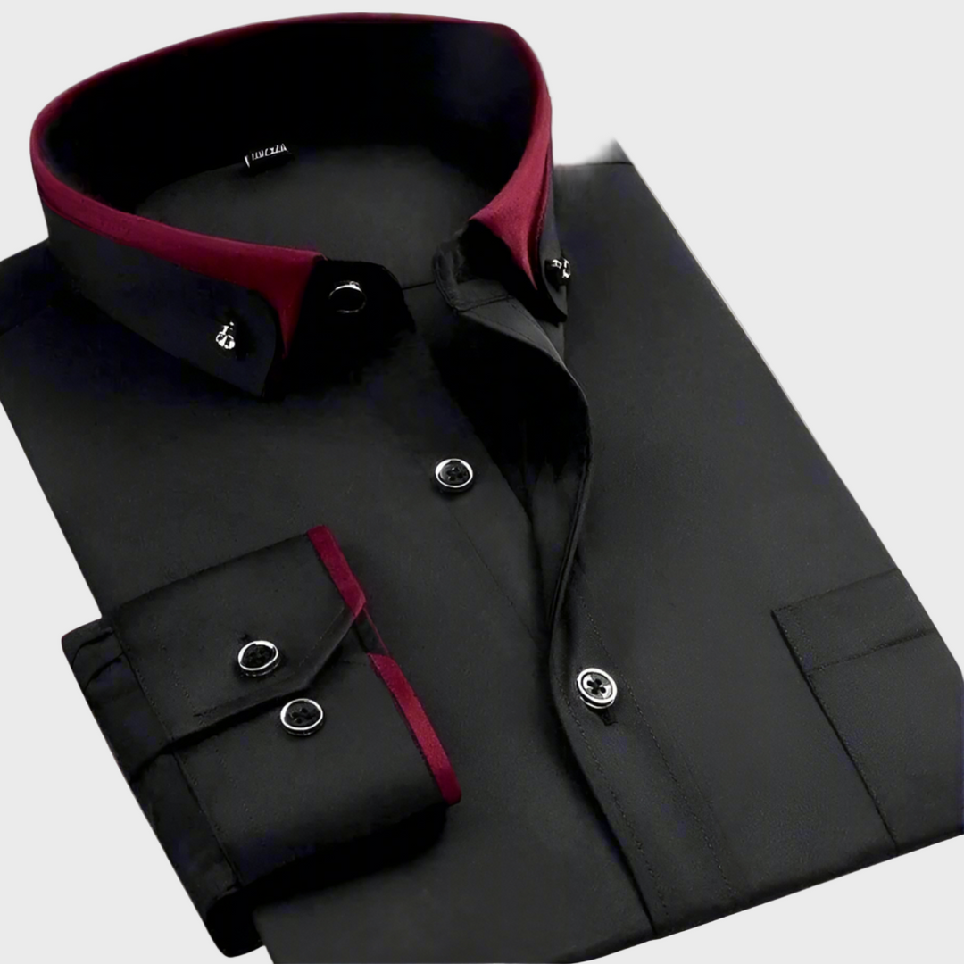 Diogo - Klassische Langarmhemd