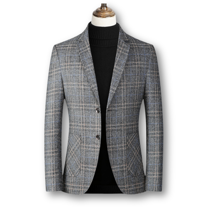 Damian - Eleganter Blazer aus Schottischem Stoff
