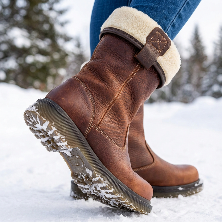 THEA – GEMÜTLICHE WINTERSTIEFEL MIT FELLFUTTER