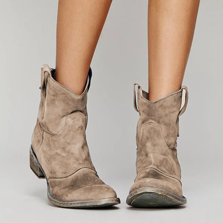 Carlotta – Leder-Stiefeletten