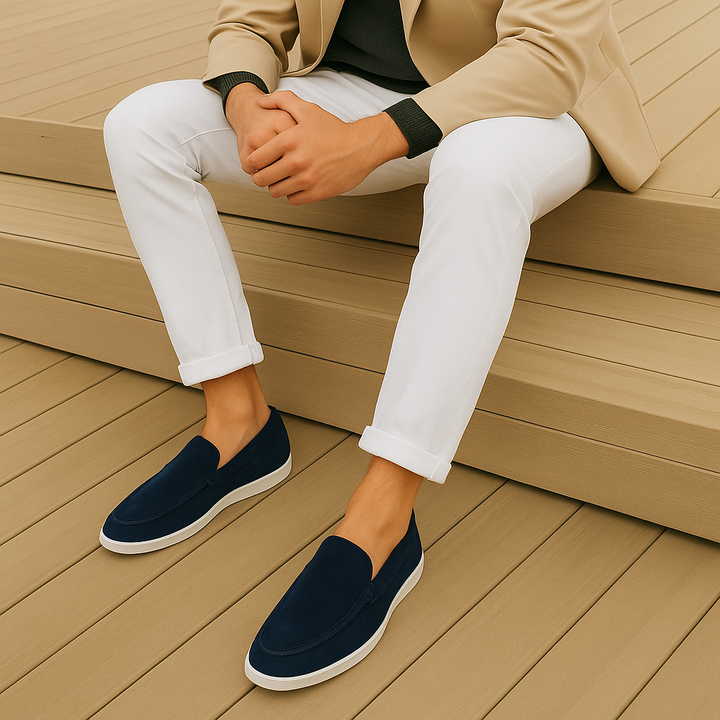 DANIEL - Elegante Loafers aus Wildleder