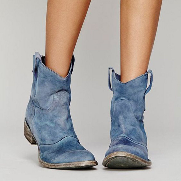 Carlotta – Leder-Stiefeletten
