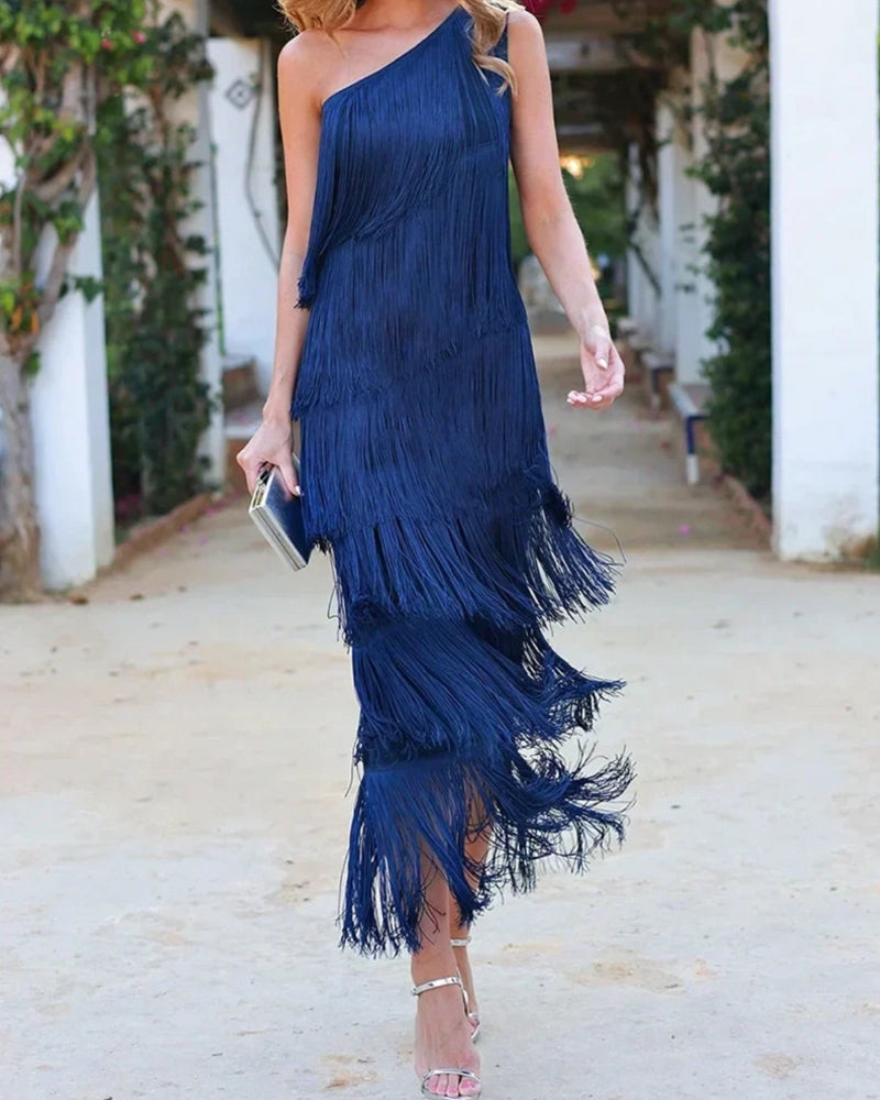 NORA - Fransenkleid