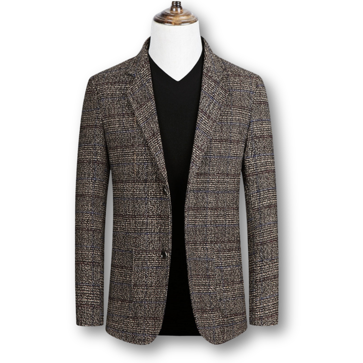 Damian - Eleganter Blazer aus Schottischem Stoff