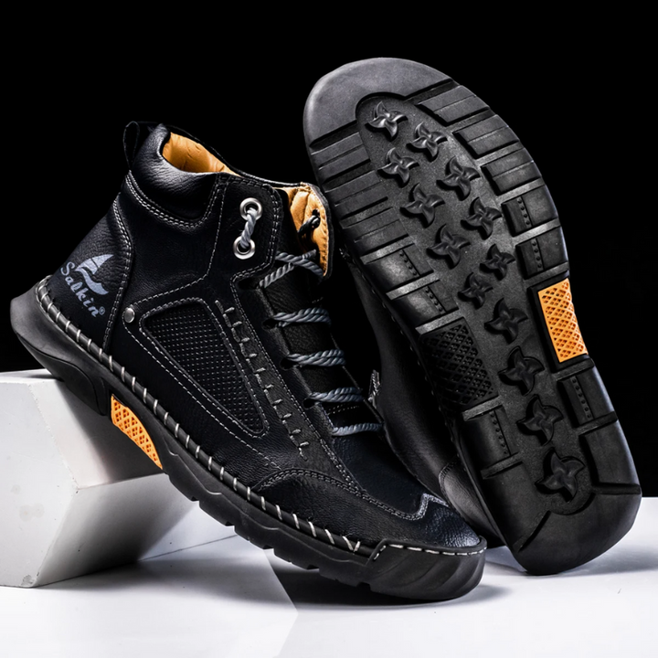 St.Moritz - Leder High Top Schuhe