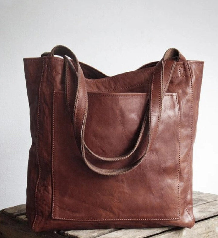 Elysia - Klassische Leder Tote