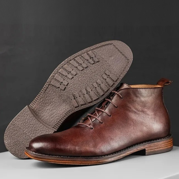 CEDRIC - Lederstiefel