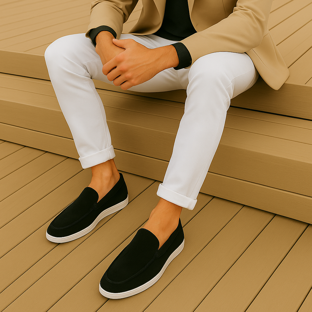 DANIEL - Elegante Loafers aus Wildleder