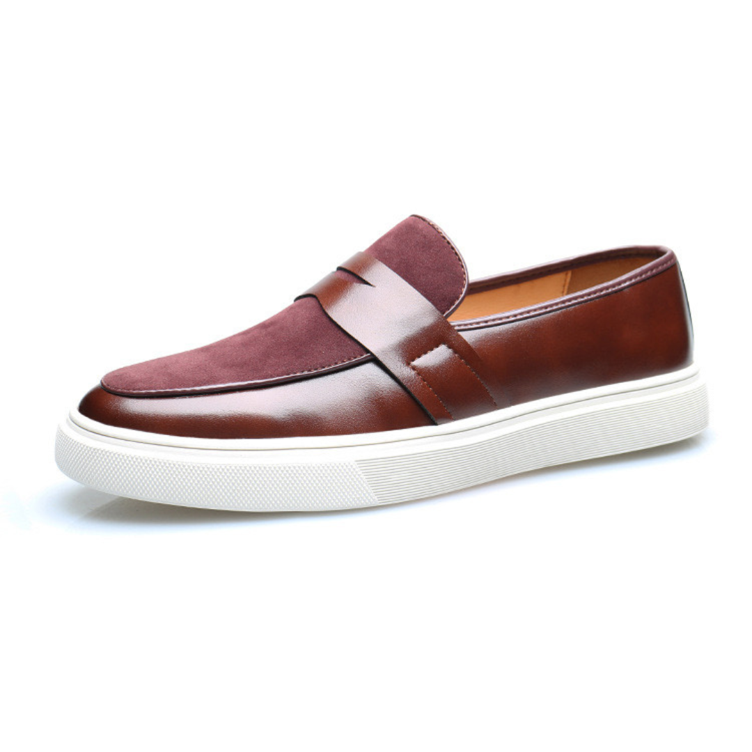 Simon - Elegante Mokassins aus modernem Leder