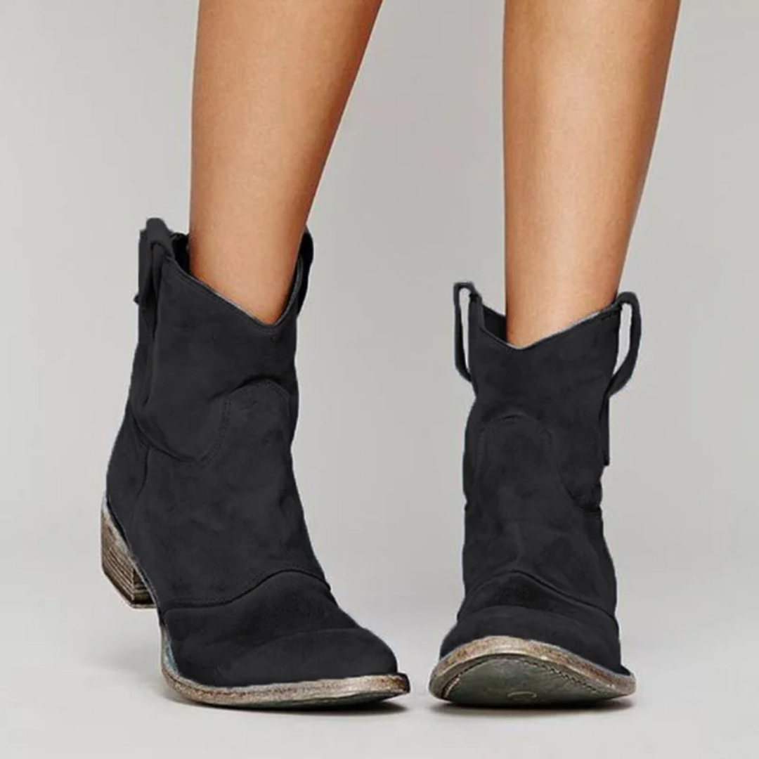 Carlotta – Leder-Stiefeletten