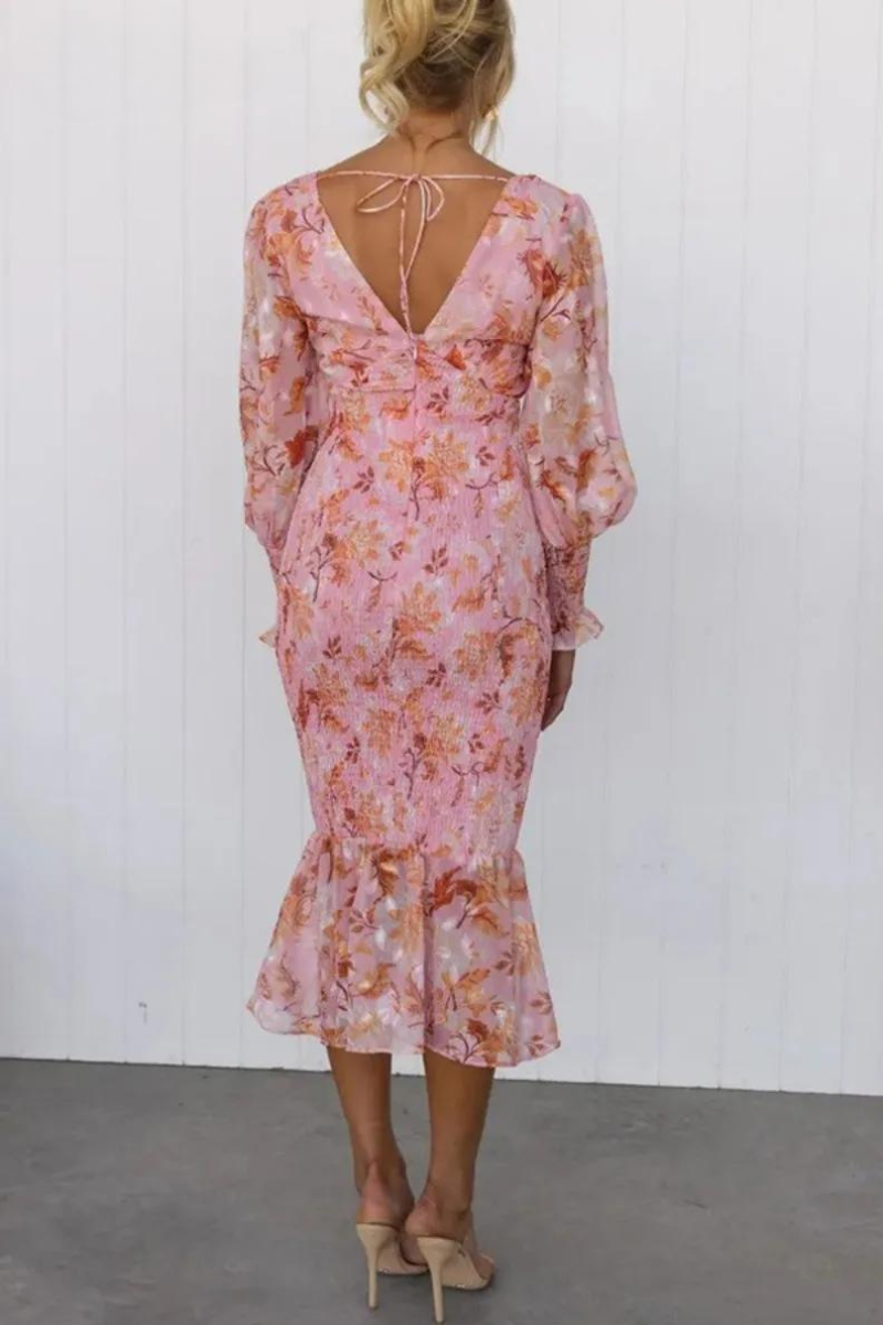 MEGAN - MIDIKLEID MIT BLUMENDRUCK