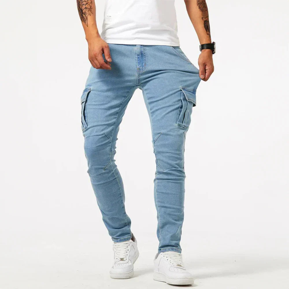 Vincent - Stretch Cargo-Jeans