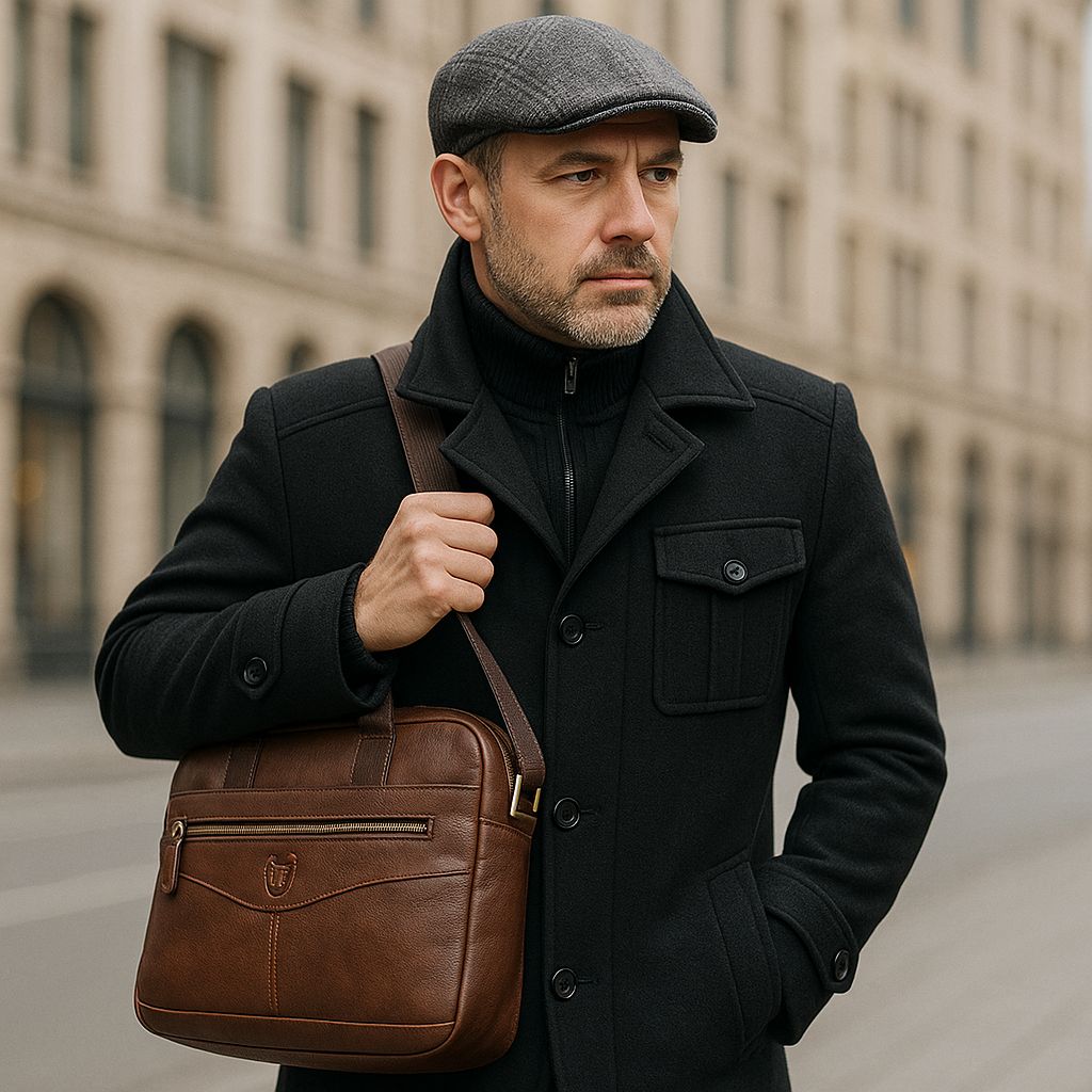 Daniel - Umhängetasche aus Leder