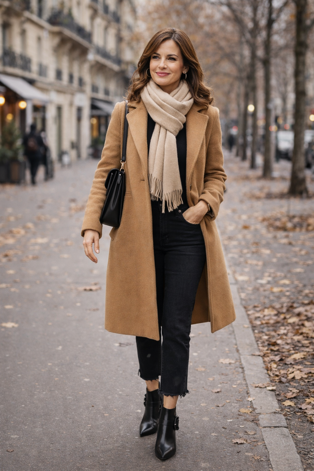 Claudine - Stiefel mit Absatz und übergrosser Schnalle