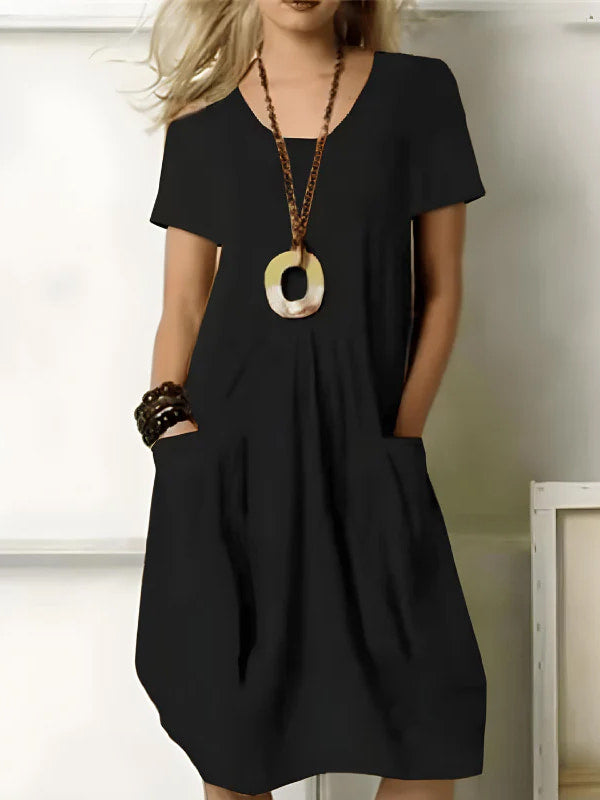ELINE - Stylisches Kleid mit Bauchbedeckung