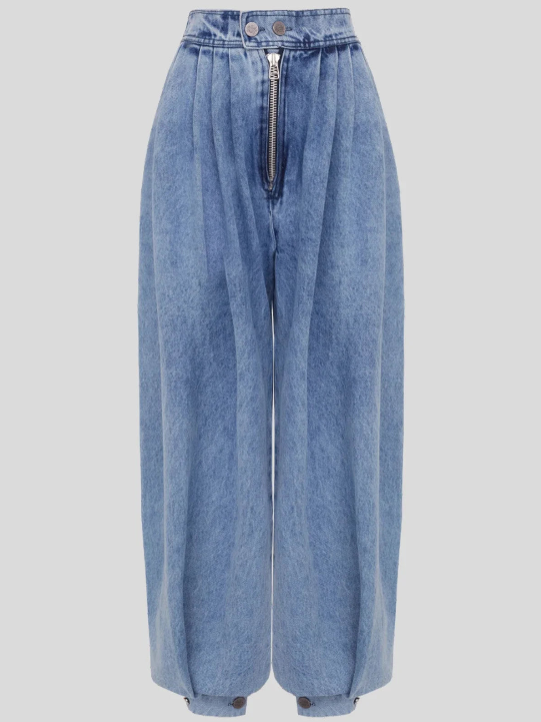 Una - Hochtaillierte Balloon-Jeans