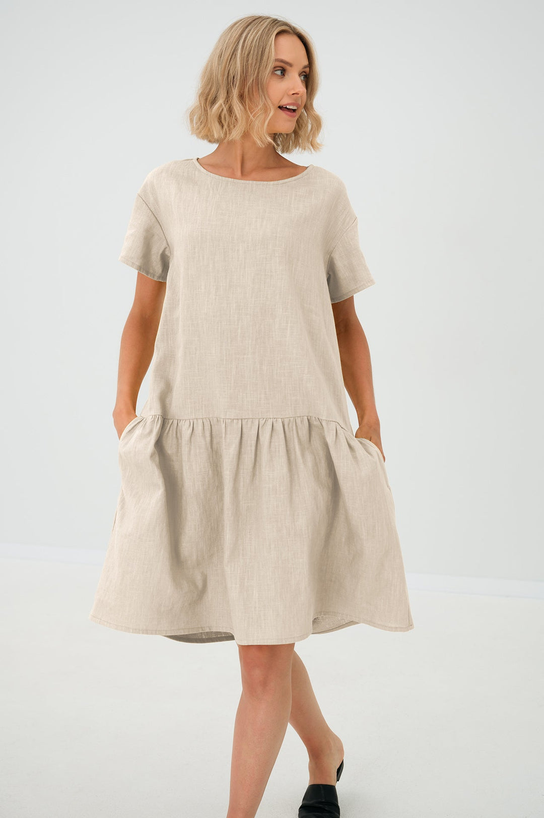 DAPHNE - Leinenkleid