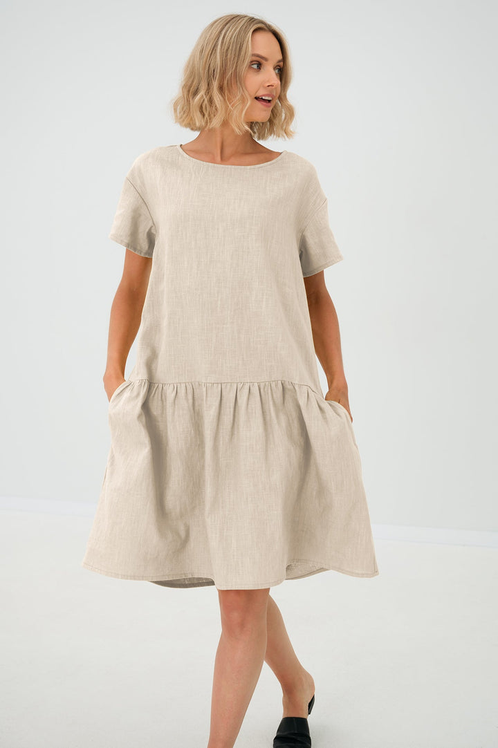 DAPHNE - Leinenkleid