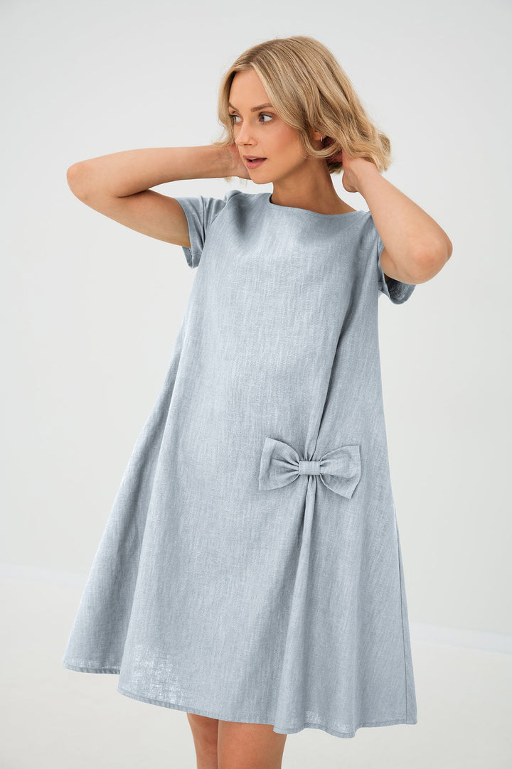 CELINA - Leinenkleid