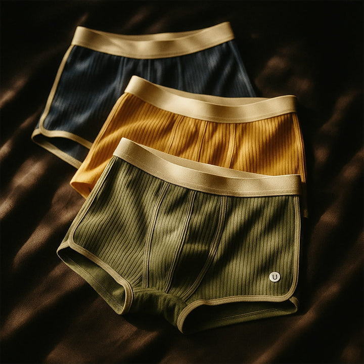 Renzo - Set aus Bio-Baumwoll-Boxershorts