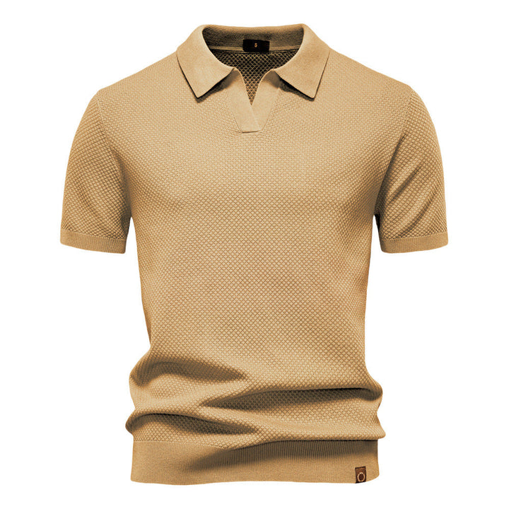 ULRICH – Strukturiertes Polo-Shirt