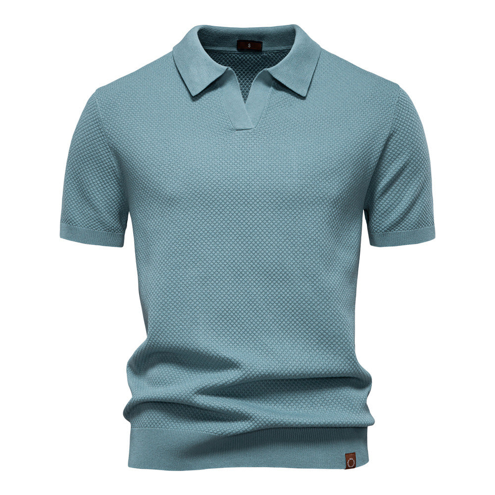 ULRICH – Strukturiertes Polo-Shirt