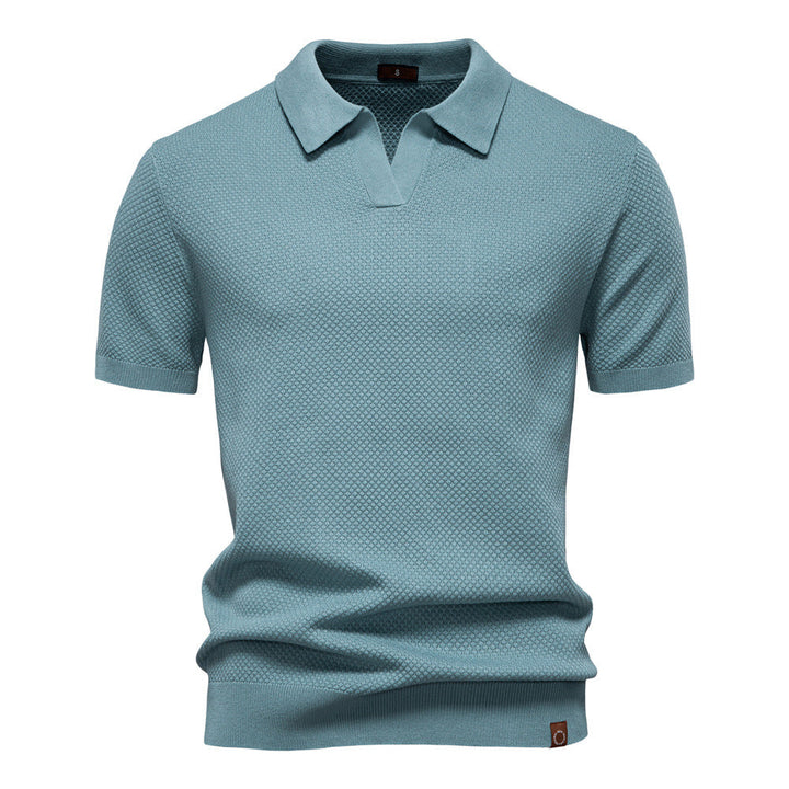 ULRICH – Strukturiertes Polo-Shirt