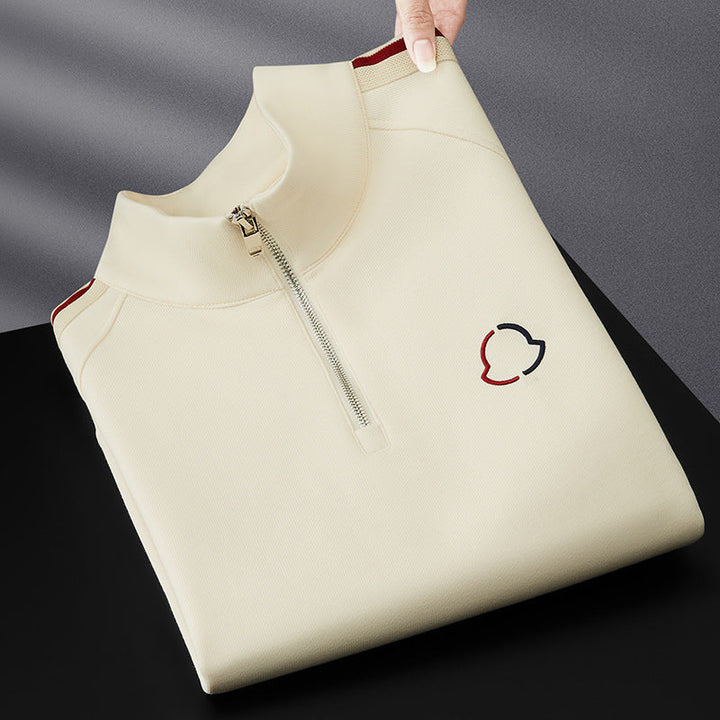 Matteo – Luxuriöses Trainingsanzug mit halbem Reissverschluss