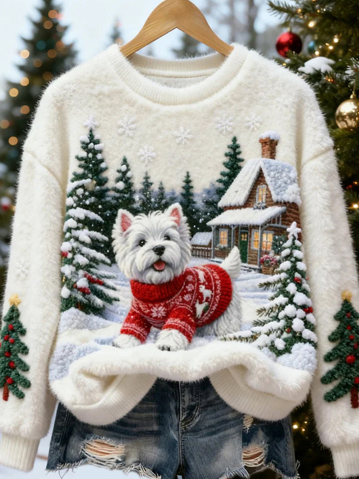 Eden - Weihnachtlicher Hundepullover