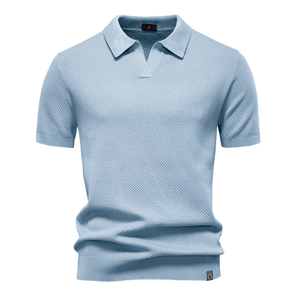ULRICH – Strukturiertes Polo-Shirt