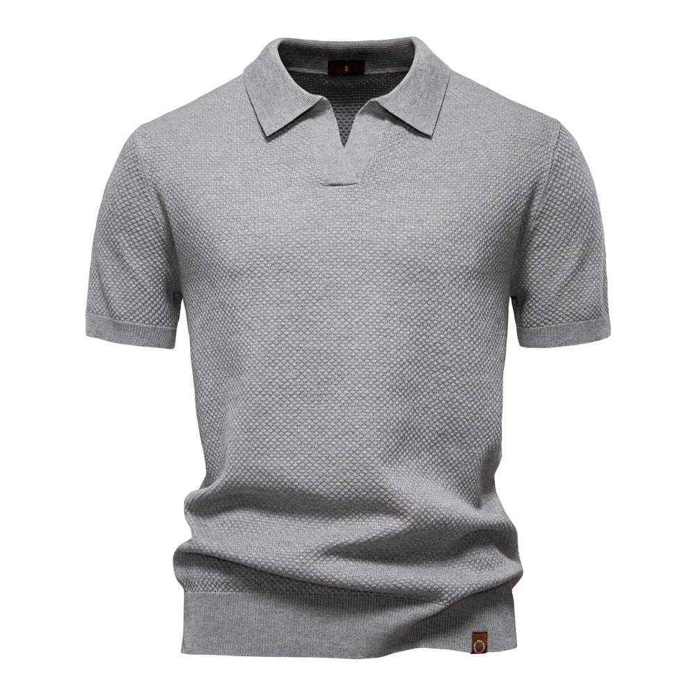 ULRICH – Strukturiertes Polo-Shirt
