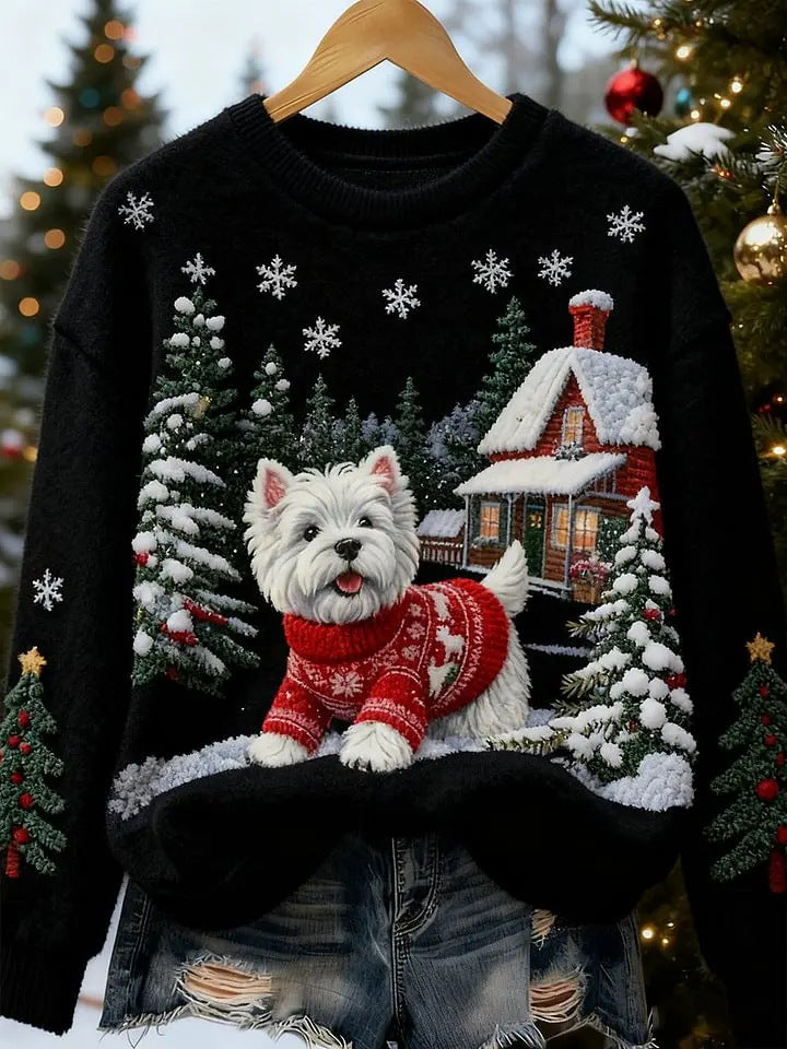 Eden - Weihnachtlicher Hundepullover