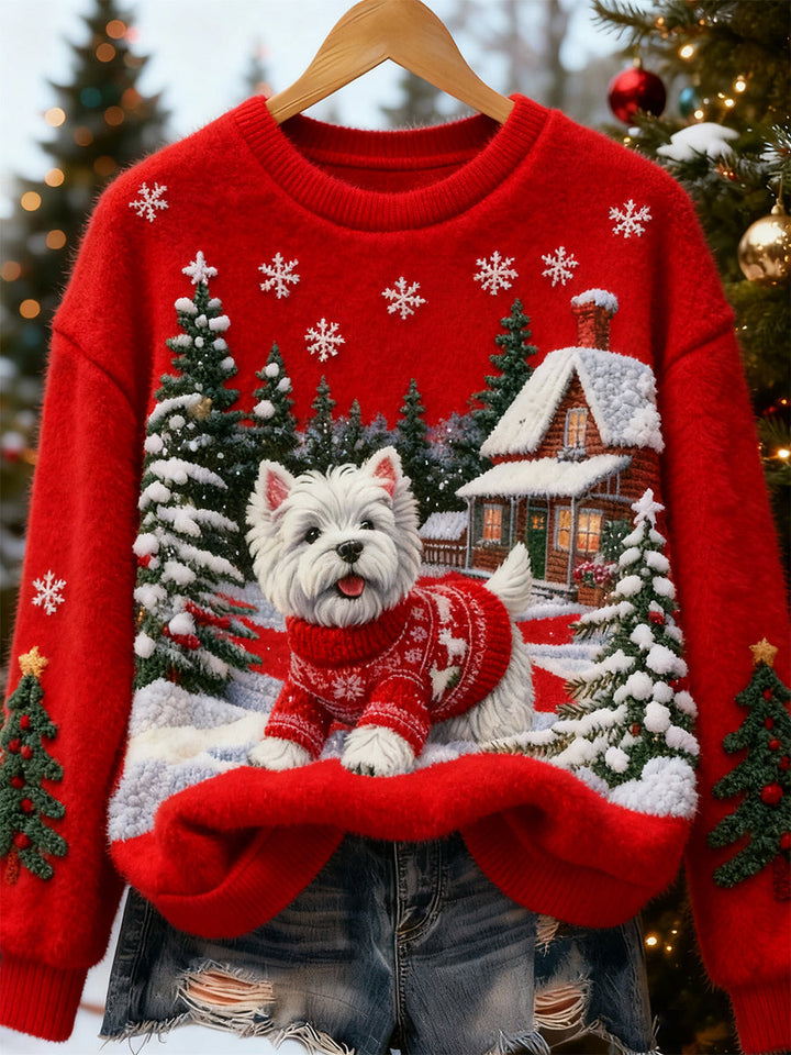 Eden - Weihnachtlicher Hundepullover