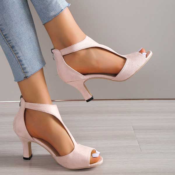 Zoe - Orthopädische Sandalen mit Absatz