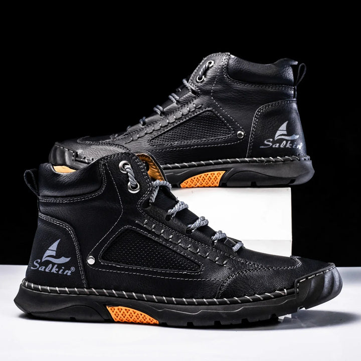 St.Moritz - Leder High Top Schuhe