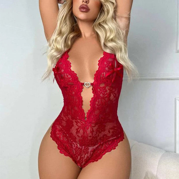 Selina - Sexy Spitzen-Pyjama