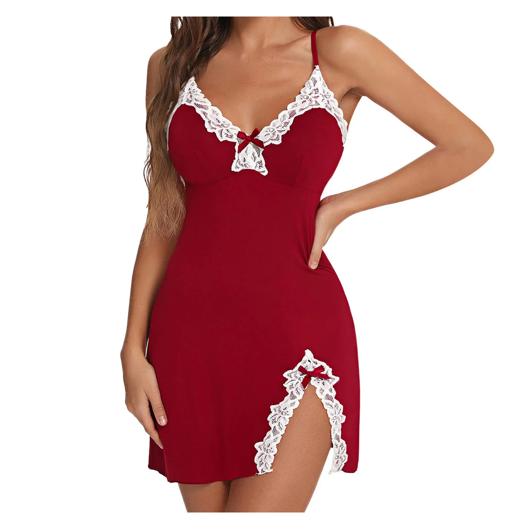 Jasmin - Sexy Seiden Nachtkleid