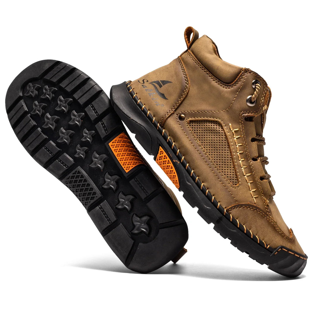 St.Moritz - Leder High Top Schuhe