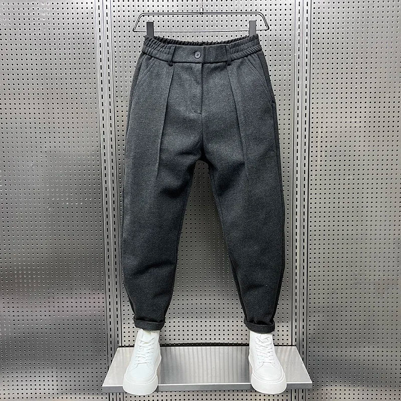 JAN - Elegante Mélange-Hosen