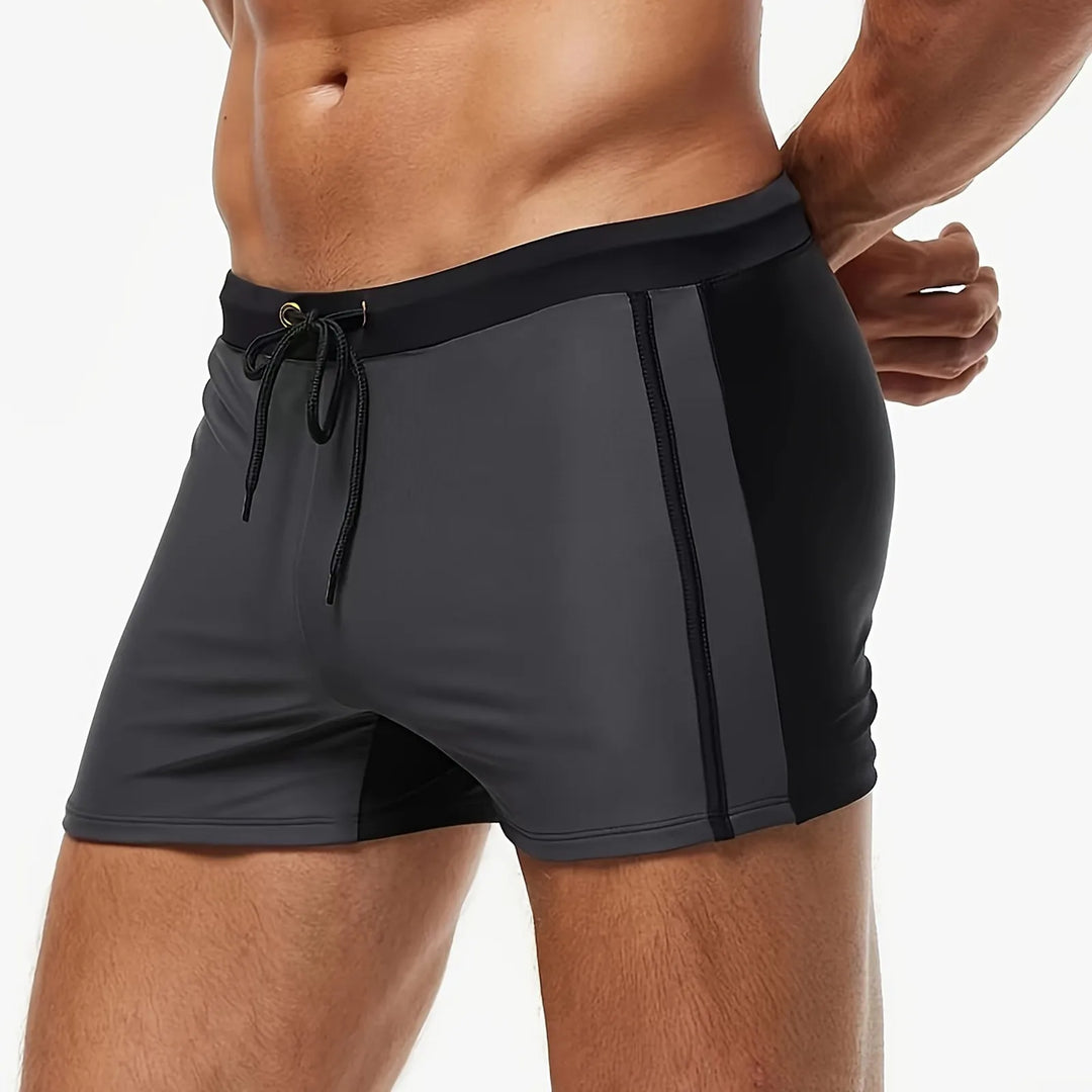 Liam – Bequeme Patchwork Strandshorts
