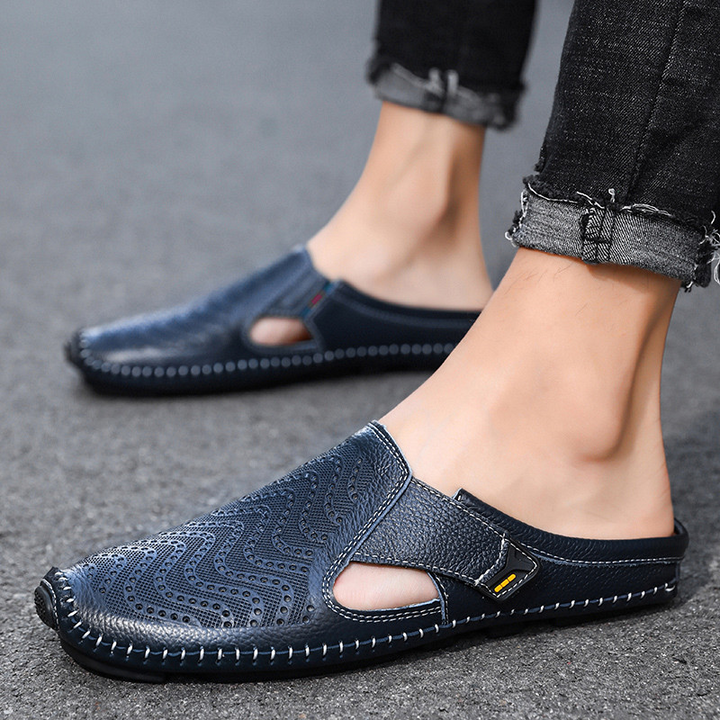 ELVA - Italienische Leder-Sandalen